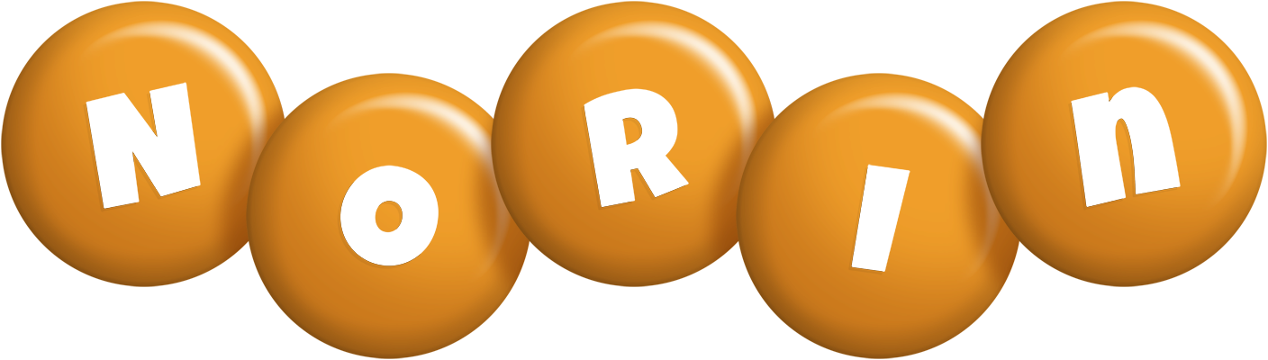 Norin candy-orange logo