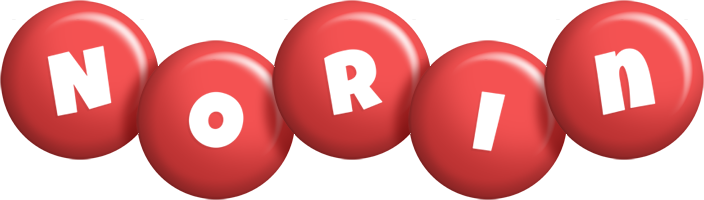 Norin candy-red logo