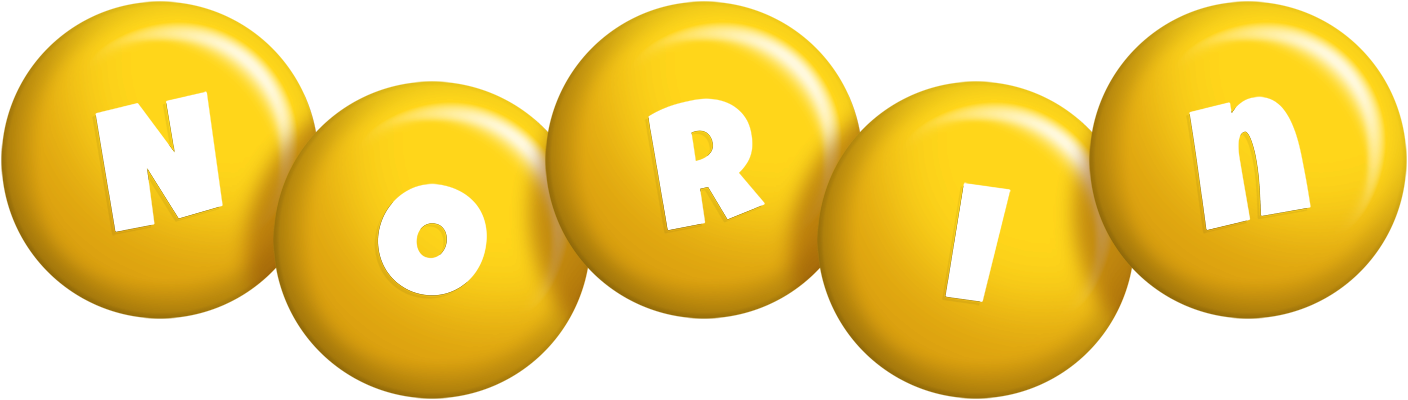 Norin candy-yellow logo