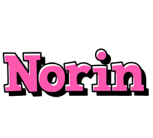 Norin girlish logo