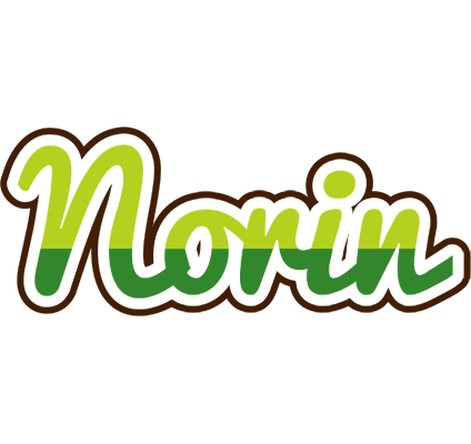 Norin golfing logo