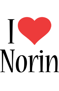 Norin i-love logo