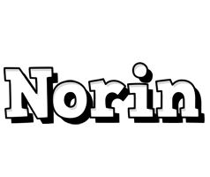 Norin snowing logo