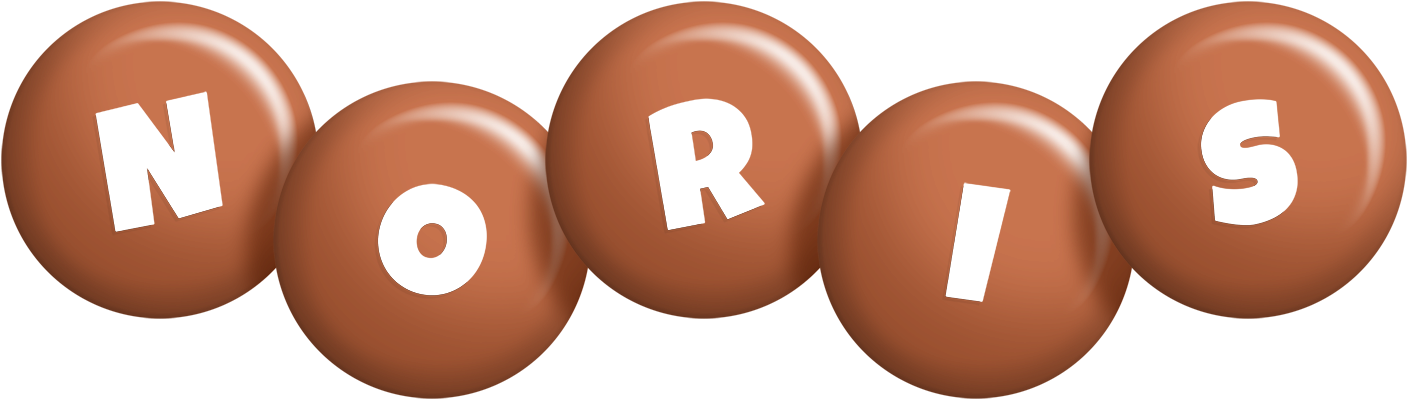 Noris candy-brown logo