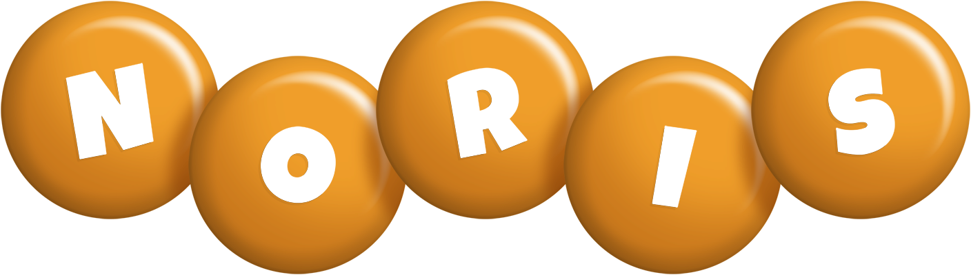 Noris candy-orange logo