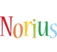 Norius birthday logo