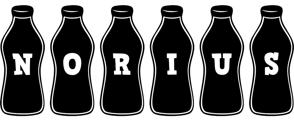 Norius bottle logo