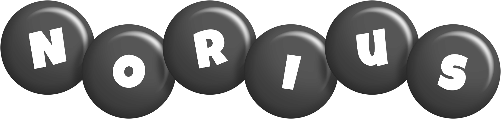 Norius candy-black logo