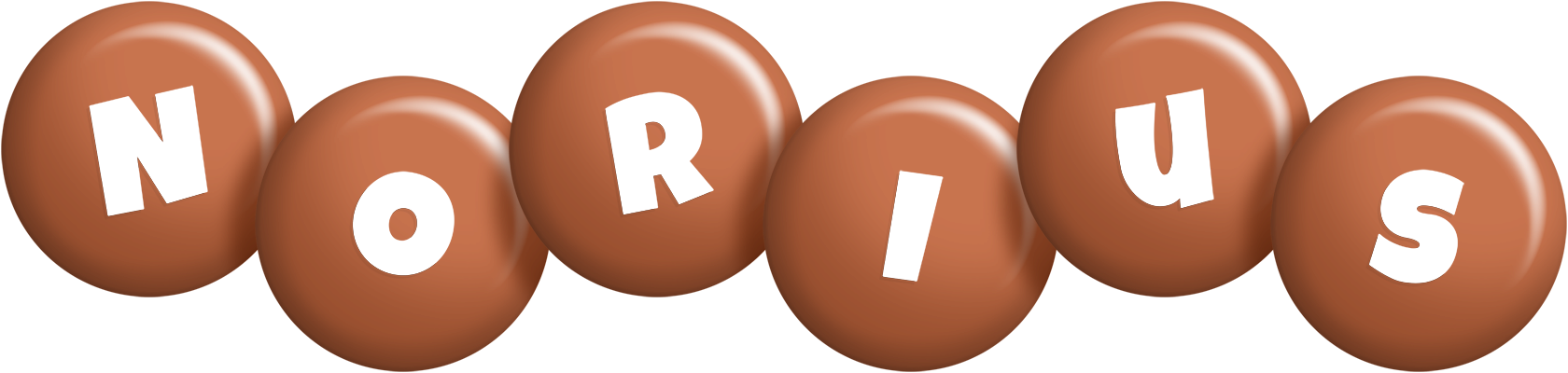 Norius candy-brown logo