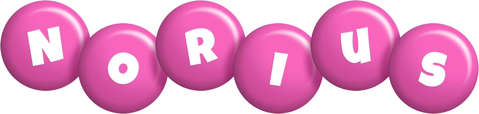 Norius candy-pink logo