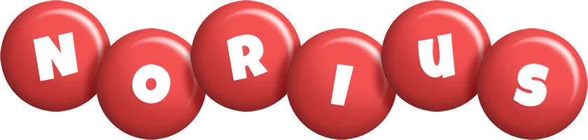 Norius candy-red logo