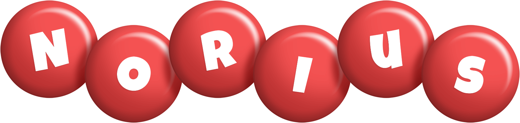 Norius candy-red logo