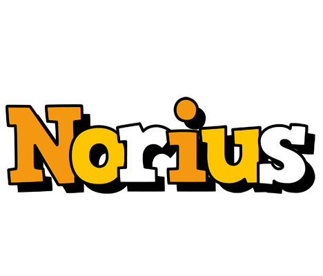 Norius cartoon logo
