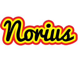 Norius flaming logo