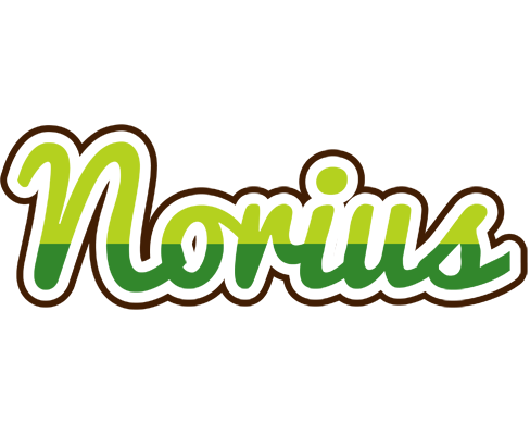 Norius golfing logo