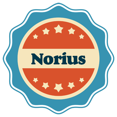 Norius labels logo