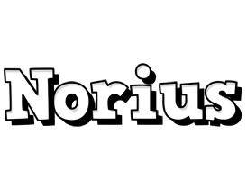 Norius snowing logo