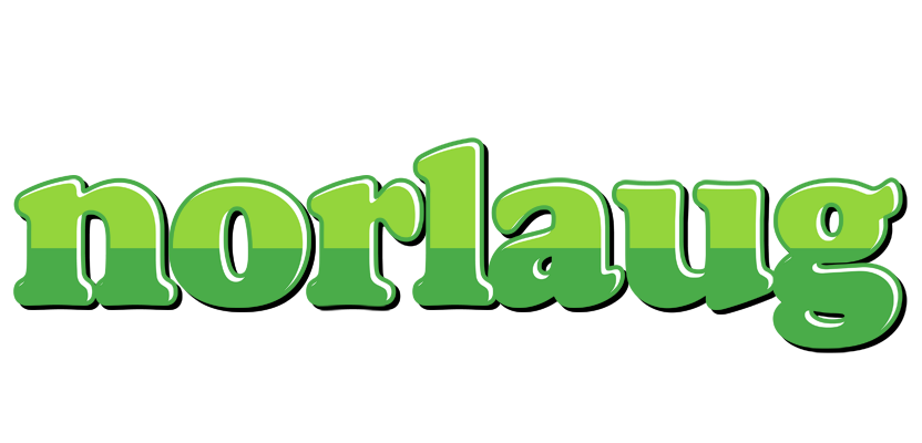 Norlaug apple logo