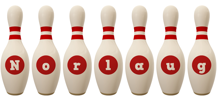 Norlaug bowling-pin logo