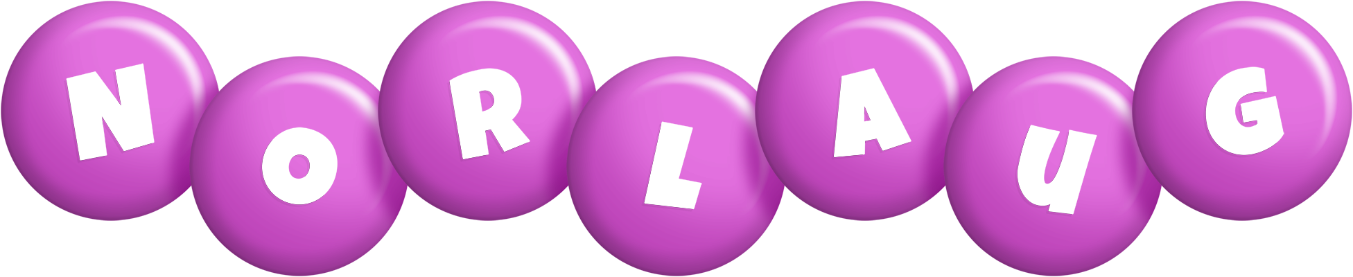 Norlaug candy-purple logo