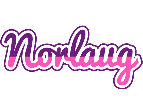 Norlaug cheerful logo