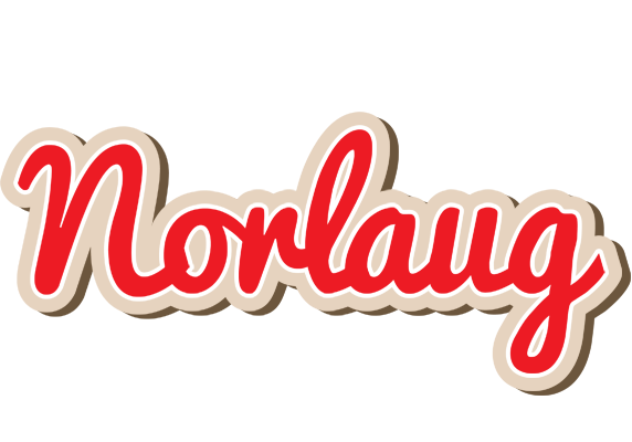Norlaug chocolate logo