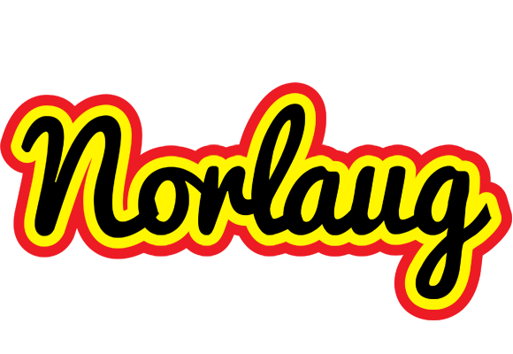 Norlaug flaming logo