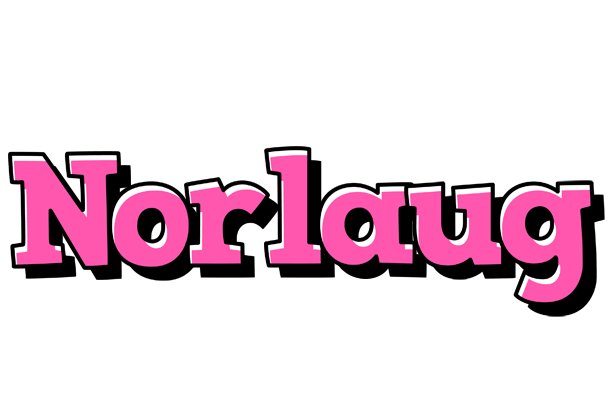 Norlaug girlish logo