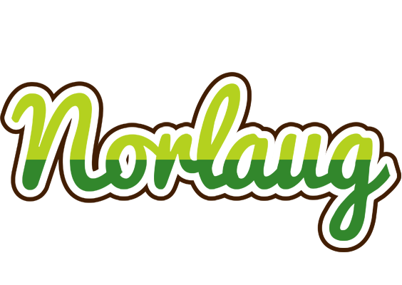 Norlaug golfing logo