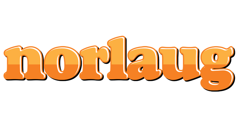 Norlaug orange logo