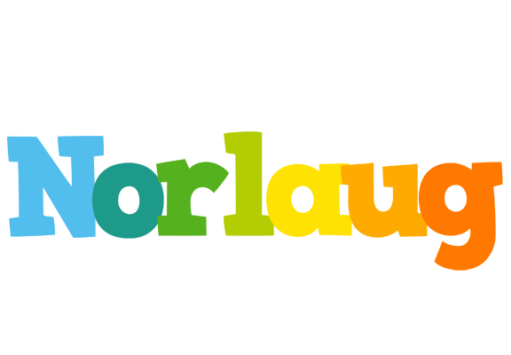 Norlaug rainbows logo
