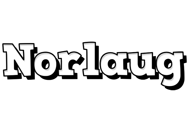 Norlaug snowing logo