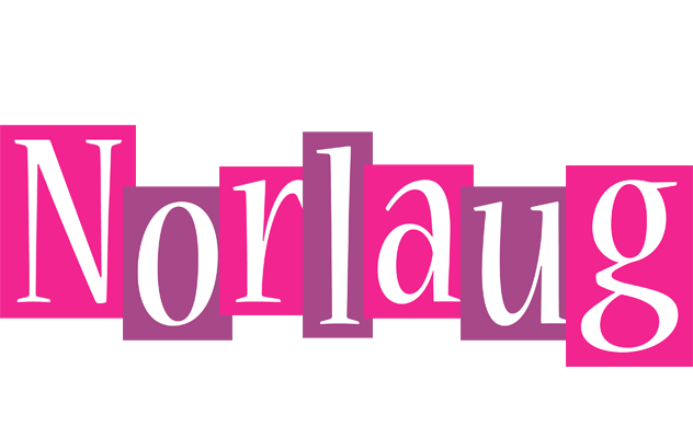 Norlaug whine logo