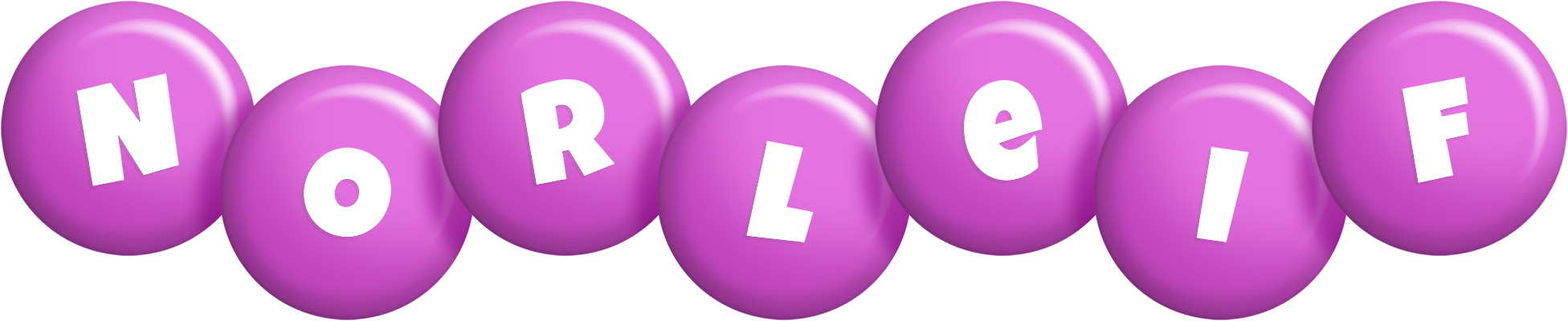 Norleif candy-purple logo