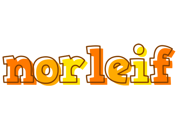 Norleif desert logo