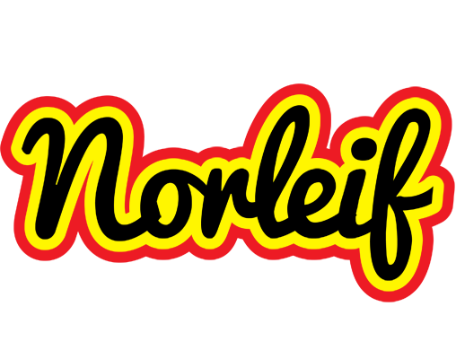 Norleif flaming logo