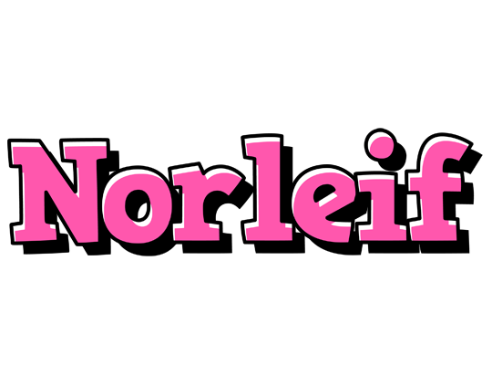 Norleif girlish logo