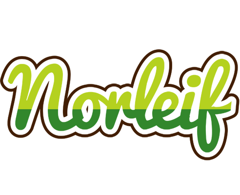 Norleif golfing logo