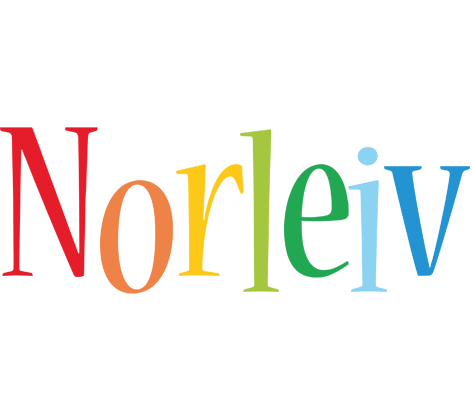 Norleiv birthday logo