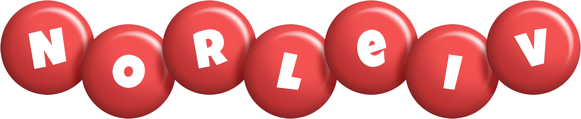 Norleiv candy-red logo