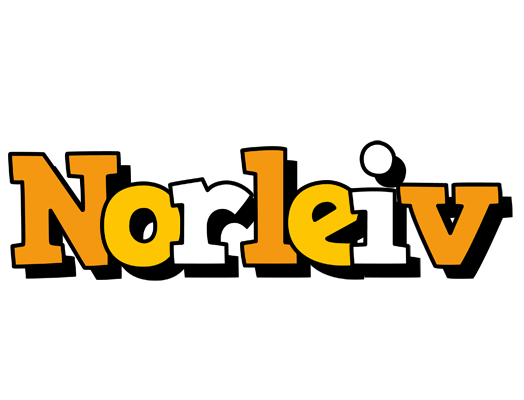Norleiv cartoon logo
