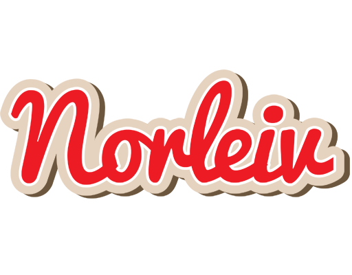 Norleiv chocolate logo