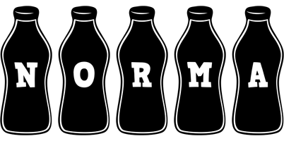 Norma bottle logo
