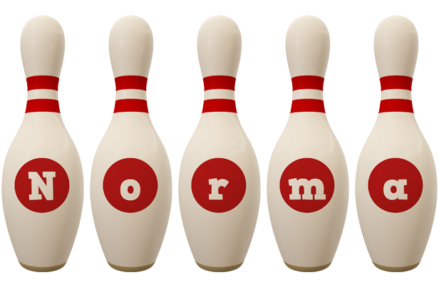 Norma bowling-pin logo