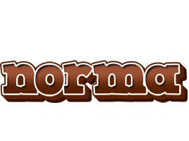 Norma brownie logo