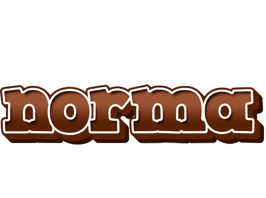 Norma brownie logo