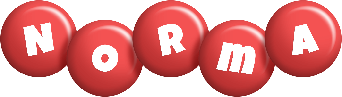 Norma candy-red logo
