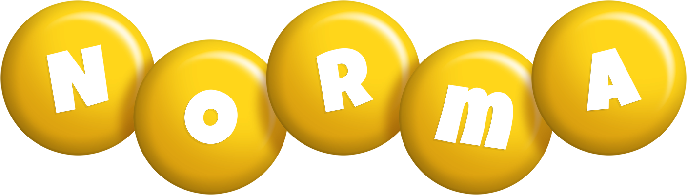 Norma candy-yellow logo