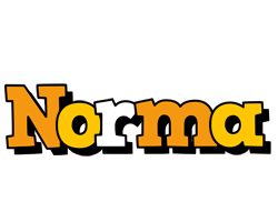 Norma cartoon logo