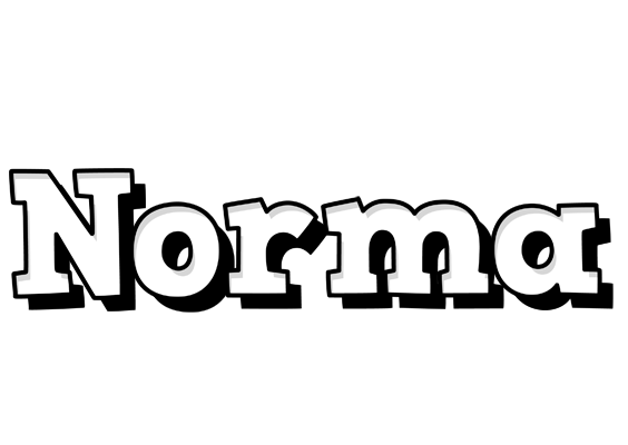 Norma snowing logo